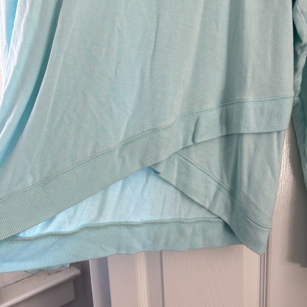 Athleta Light Blue Pullover - image 2